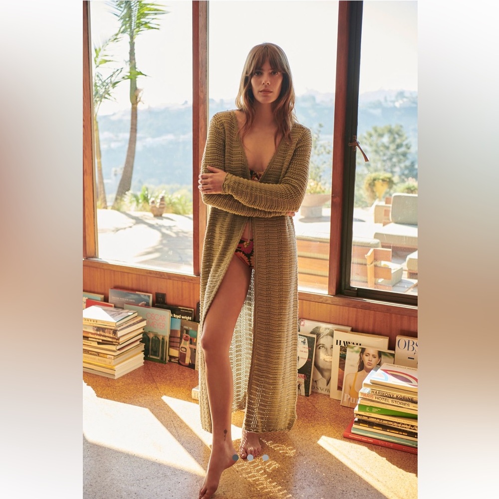 FP BEACH Landry Fauxchet Maxi Cardi